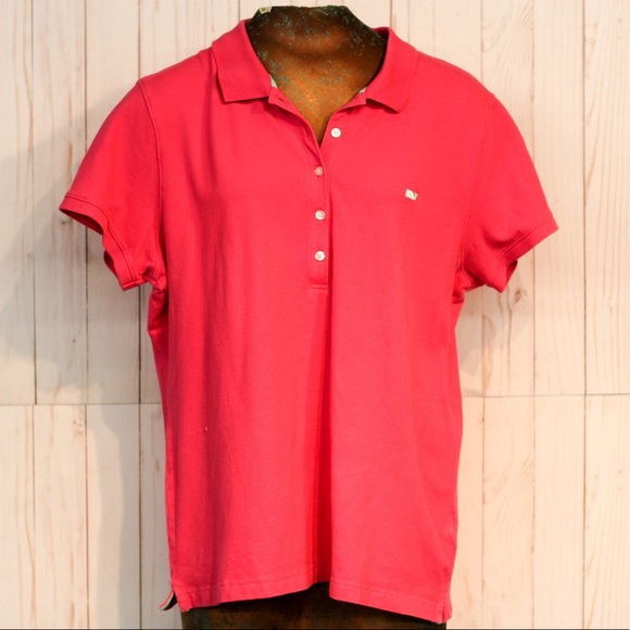 Vineyard Vines Tops - 🐢 3 for $30 🐢 Vineyard Vines pink polo shirt. Xl